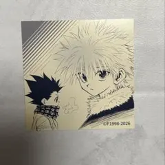 HUNTER×HUNTER ハンター スクエアステッカー 春コレ キルア ゴン