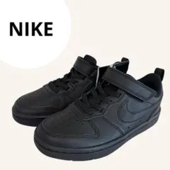 NIKE（ナイキ）コート ボロー LOW 2 スニーカー　17cm ブラック