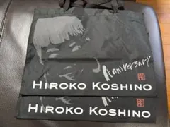HIROKO KOSHINO エコバッグ ブラック