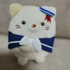 San-X　すみっコぐらし　てのりぬいぐるみ　ねこ　マリンごっこ　マスコット