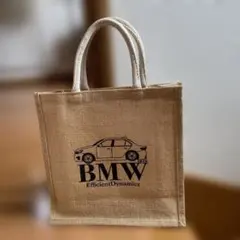 美品BMW EfficientDynamics ジュート トートバッグのサムネイル
