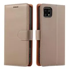 AQUOS Sense6 ケース 手帳型 カバー 全面保護 カード収納 スタンド