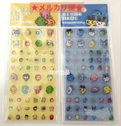 新品！たまごっち タイルみたいなシール2点セット！まめめっちくちぱっちみみっち