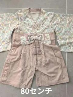 mocmof 女の子袴ロンパース 80