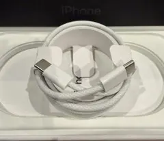 iPhone充電器 type-C to Cケーブル 2m 60w 急速充電