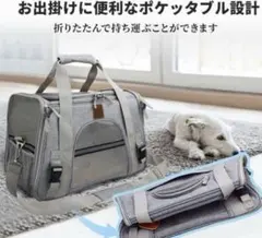 中型犬用メッシュキャリーバッグ