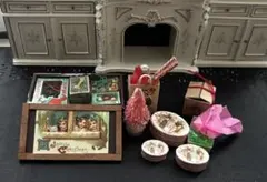 ハンドメイド X'mas ミニチュアBOXセット1/12サイズ