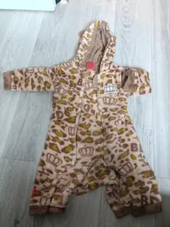 BABYDOLL ヒョウ柄ロンパース