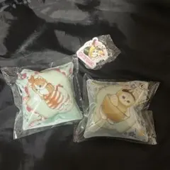 【匿名】くら寿司 × mofusandクッションチャーム 、ラバーチャーム