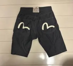 EVISU エヴィス YAMANE デニムショーツ カモメ 赤 34 - メルカリ