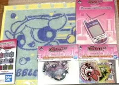 パワーパフガールズ　一番くじ　バブルス　ステッカー タオル　アクリルコレクション