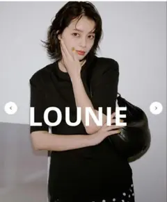LOUNIE 【佐藤佳菜子さんコラボ】パワショルＴシャツ38