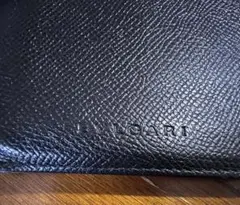 BVLGARI 二つ折り財布 ブラック レザー メンズのサムネイル