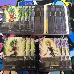 青SR以下ほぼ4コン　誇り高き戦闘民族　ドラゴンボールフュージョンワールド