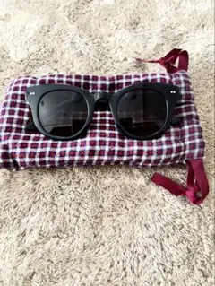 新品】SHISHIKUI シシクイ SLIM サングラス ブラック 箱ケース有