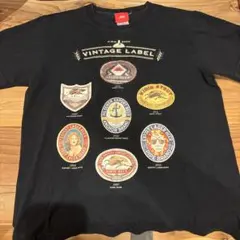 KIRIN BEER VINTAGE LABEL Tシャツ ブラック Mのサムネイル