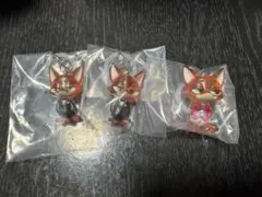 ズートピア　めじるしアクセサリー　ニック 3点セット