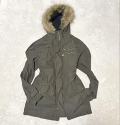 SMITH’Sミリタリージャケット カーキ ファー付き ユニセックス