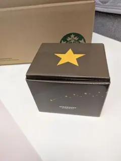 Starbucks ブラウン マグカップ 星モチーフ