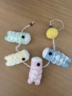 ハンドメイド あみぐるみ こどもの日 【端午の節句セット】 五月人形③