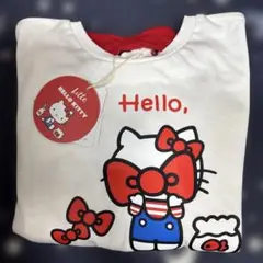 Hello Kitty 半袖Tシャツ フリル　110 cmのサムネイル