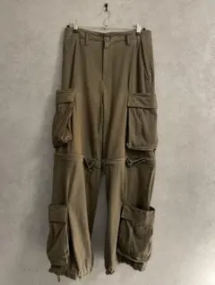 【grancy】カーゴパンツ GRANCY カーゴパンツ ブラック M(短時間出品) 【公式通販】