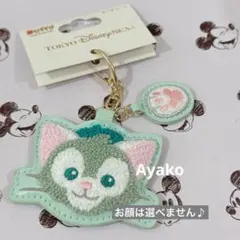 ジェラトーニ　キーチェーン 東京ディズニーシー　サガラ刺繍