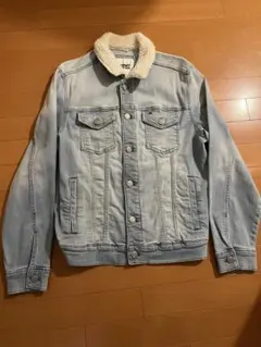 TOMMY JEANS ボア襟付きデニムジャケット M