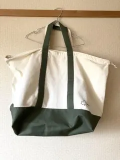 ロゴスデイズ 特大　大容量　トートバッグ キャンバス バイカラー