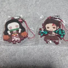 鬼滅の刃 あそーと B賞 ラバーストラップ 竈門炭治郎 ねずこ