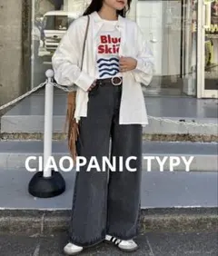 CIAOPANIC TYPY リネンレーヨンレギュラーシャツ　新品　シャツ　白