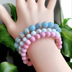 SALE❣️ ブレス(連材)3本セット パワーストーン 天然石ブレスレット