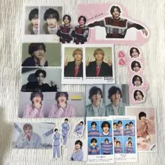 道枝駿佑　なにわ男子　クリアカード　ステッカー　ミニフォト　まとめ売り