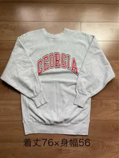 Champion GEORGIA スウェット トレーナー グレー