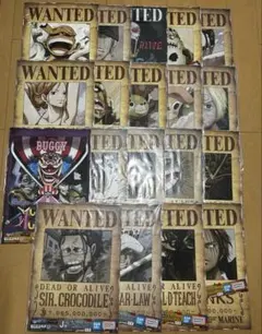 ONE PIECE BASE SHOP 限定 手配書 全10種 麦わらの一味 - メルカリ