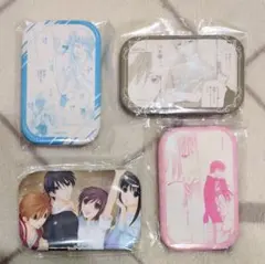HoneyWorks オンラインくじ スクエア缶バッジ ステッカー 夏樹 優