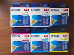 EPSON 純正インクカートリッジ カメ 6色セットのサムネイル