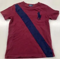 120 POLO RALPH LAUREN ラルフローレン Tシャツ レッドのサムネイル