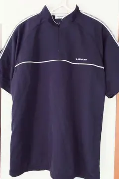 HEAD 半袖トップス　L ネイビー