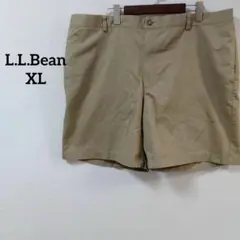 【エルエルビーン】XLサイズ　チノショーツ クラシックフィット カーキ 美脚のサムネイル