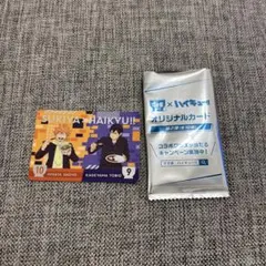 すき家×ハイキュー!! トレーディングカード 日向翔陽　影山飛雄