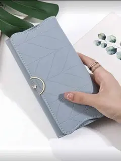 SHEIN 水色 長財布のサムネイル