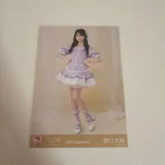 =LOVE 野口衣織 生写真 年末歌番組2025衣装② ヒキ
