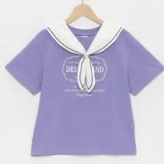 メゾピアノジュニア　3WAYセーラーTシャツ　160