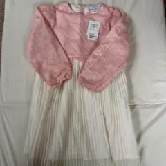 セレモニーワンピース　ピンク　125cm