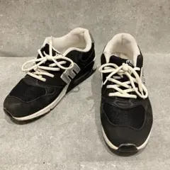 【美品】MOZスニーカー　ブラック　黒 【23.0】