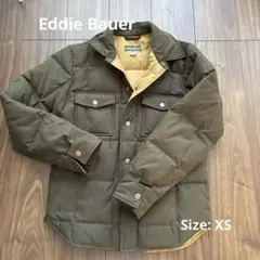 美品 Eddie Bauer エディーバウアー ダウンジャケットグースダウン