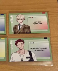 18TRIP アニメイト　名刺風　カード　オンリーショップ特典　エイトリ