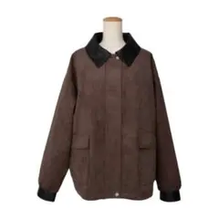 中綿スエードジャケット