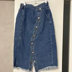 moussyデニムロングスカートのサムネイル